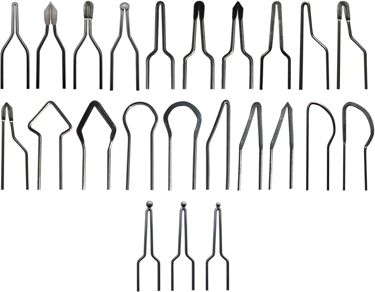 23pcs Wood Burning Kit,Wood Burning Tips Wood Burner tip,Burning Tool Wood Burning High impedance Nickel-Chromium Wire Pen tip Wood Burning Tool Pen tip can Replace Accessories (Pen tips-1-23 Kinds)